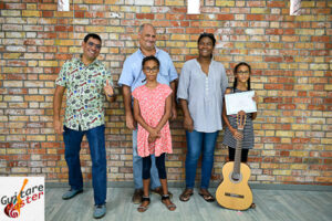 Cours de guitare a la ville de Saint Joseph